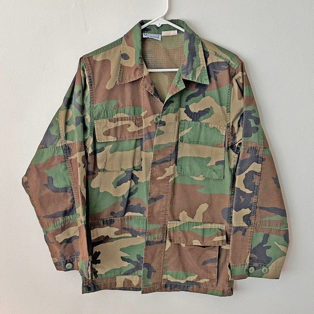 ARMY CAMO  PARKA JACKET